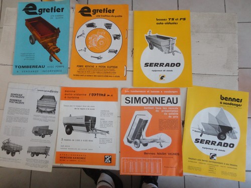 Lot depliant publicitaire - depliant,