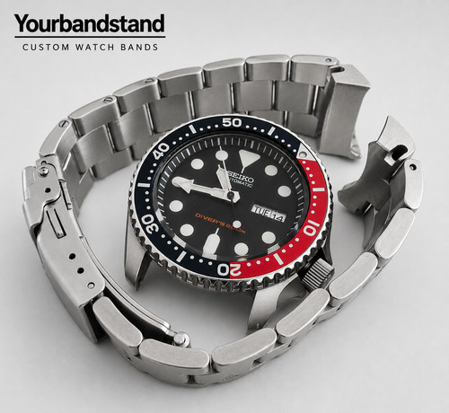 22mm curved stainless steel - 22mm,