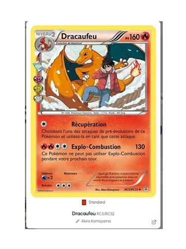 Dracaufeu holo rc5 - holo, rc5/rc32