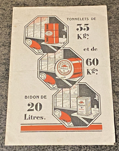 Brochure publicitaire huile - brochure,