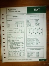 220 - Fiche Technique Fiat Someca