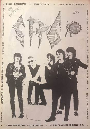 Sftg rare punk magazine - sftg,