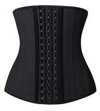 Latex Corset Femme Gaine Amincissante Ventre Plat Waist Trainer Ceinture Minc...