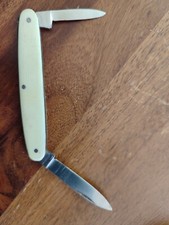 Ancien  Couteau de  Poche  Miniature 2 Lames Apollonox