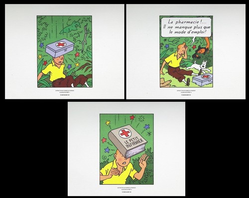Hergé tintin les cigares du - les,
