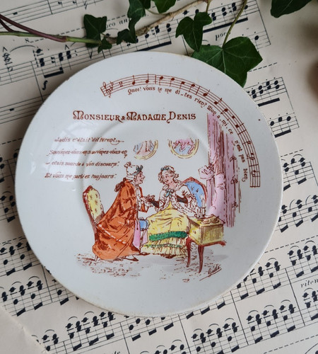 Ancienne petite assiette - ancienne,