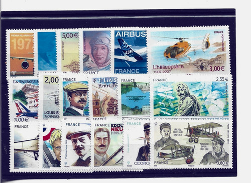Timbre france poste aérienne - france,