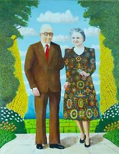 Tableau ancien Naif DANIEL