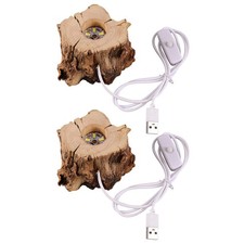 2 Pcs Socle Lumineux Led