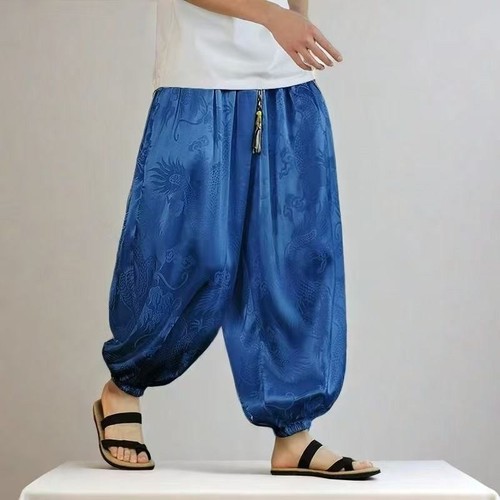 Femme pantalon sarouel dragon - pantalon,