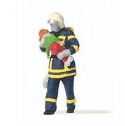 Preiser 28251 pompier - -,