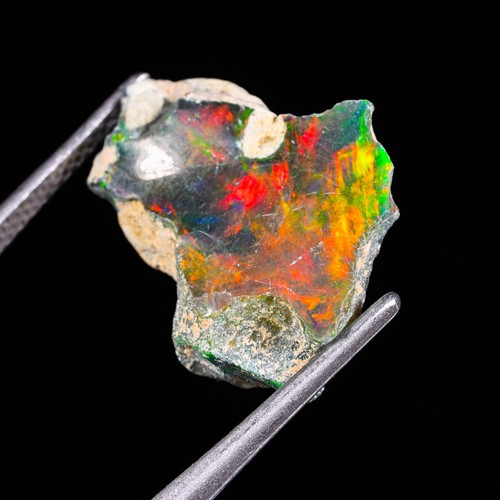 Black opal rough noir - rough,