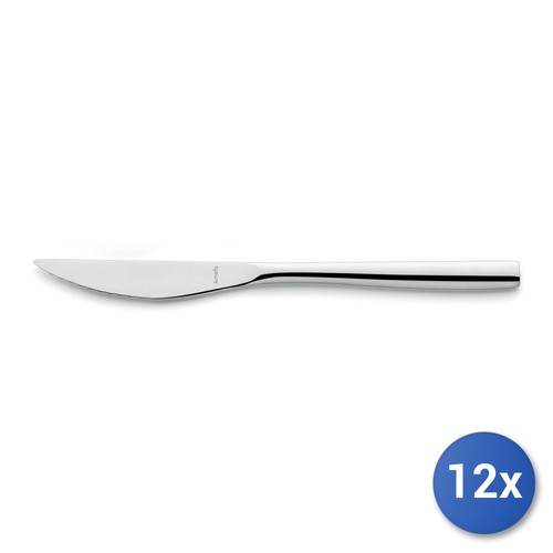 12x couteau steak acier - À,