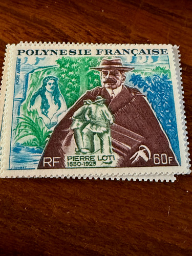 Timbre polynésie française - timbre,