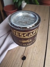  Boîte en métal vintage Nescafé - Décoration rétro pour votre cuisine !