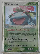 Carte Pokémon Florizarre EX 112/112 FR