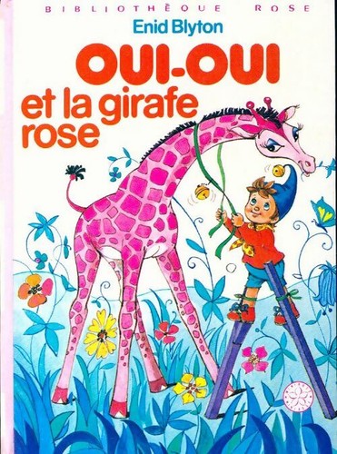 Oui girafe rose - oui-oui, la