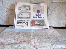 Coffret Europe Assistance Renault Saviem Citroen SOLIDO 7024 1/43 1/50  en boite