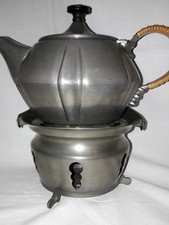 Ancienne théière étain