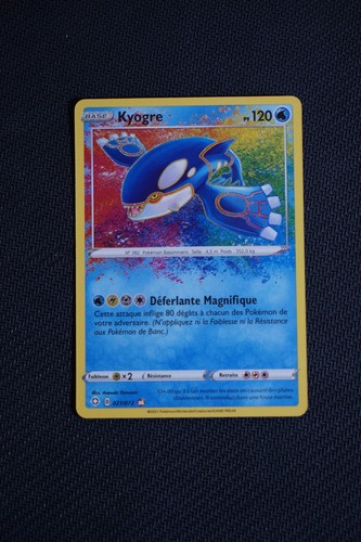 Carte pokemon kyogre amazing - pokemon,