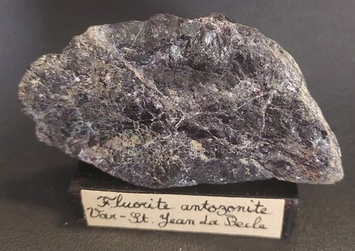 Minéralogie fluorite