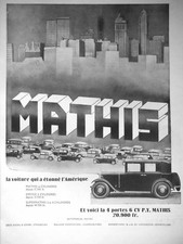 PUBLICITÉ PRESSE 1931 LA