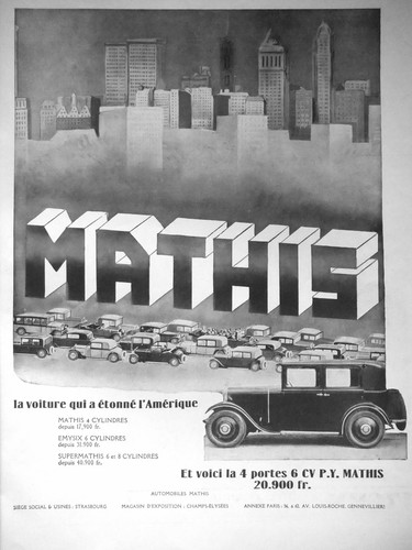 Publicité presse 1931 - presse,