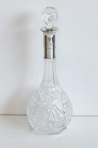 Ancienne carafe cristal - , et