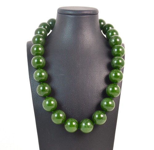 Collana giada nefrite - in,