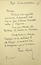 ✒ L.A.S Paul SIGNAC peintre