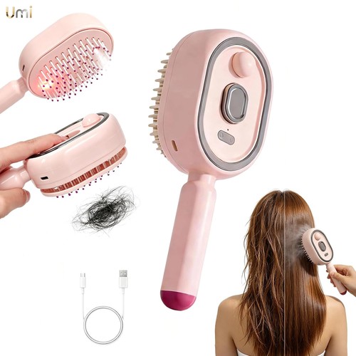 Electric spray hair brush - electric,