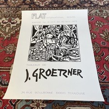 GROETZNER affiche originale