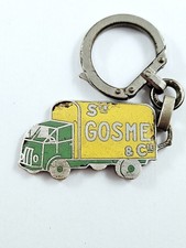 PORTE-CLÉS - Augis Société GOSME & Cie - DÉMÉNAGEMENTS Alger - Métal Émaillé -