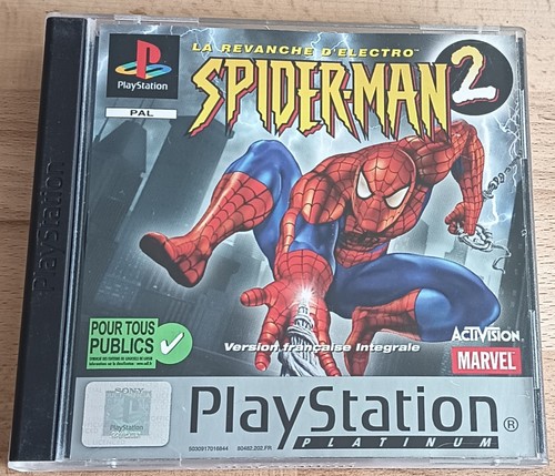 Playstation ps1 spider man - ps1, 2
