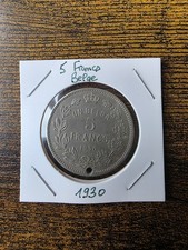 5 Francs Belge 1930