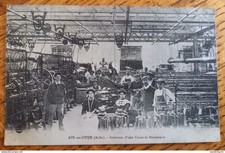 Aix en Othe - Intérieur d'une Usine de Bonneterie (Usine Furgon?) - Les Métiers