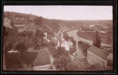 Vue colditz sur - colditz, i.
