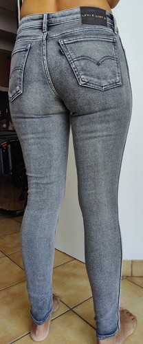 Jean levi femme gris w27 - jean,