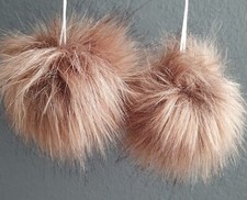 Fourrure Pompon Sac Clé