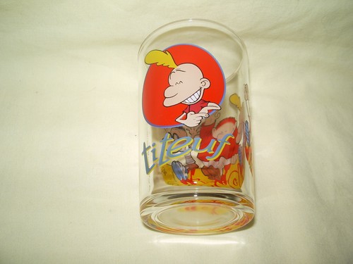 Verre moutarde titeuf par - ",