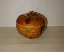 RARE SEAU GLACE FAIENCE PUB CLACQUESIN CALVADOS OGEVAL ROUSSILLON PARIS