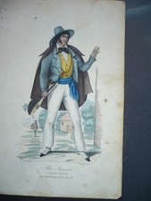 GRAVURE 1880 RIO-JANEIRO