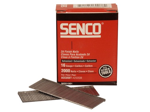 Clous tête plate senco - clous,