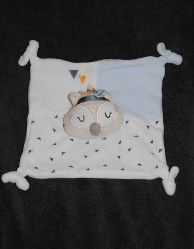 Doudou plat renard indien - doudou,