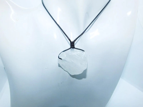 Pendentif cristal roche - pendentif,