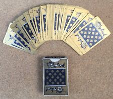 Jeux de Cartes Art Déco Calèche Dorée Chevaux 52 Cartes à Jouer Bridge Whist 