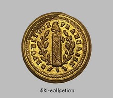 Bouton Militaire- RÉPUBLIQUE