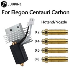 Pour Elegoo Centauri Carbon Head Extruder Hotend Kit de buses en laiton 3DPrint