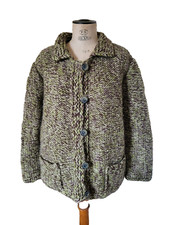 Veste laine au tricot