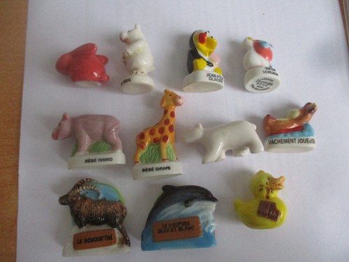 Lot fèves animaux - 11,